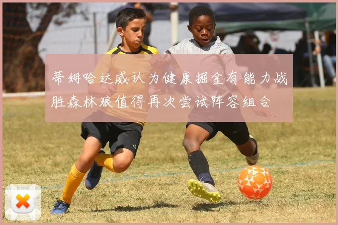 蒂姆哈达威认为健康掘金有能力战胜森林狼值得再次尝试阵容组合